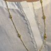 Gold Plated beads maala Chain