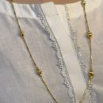 Gold Plated beads maala Chain