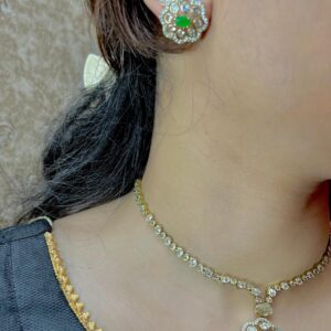 Emerald stone Mini set