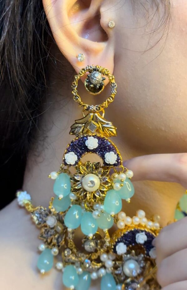 Mint Turkish choker set